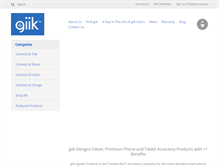 Tablet Screenshot of giiktechnologies.com